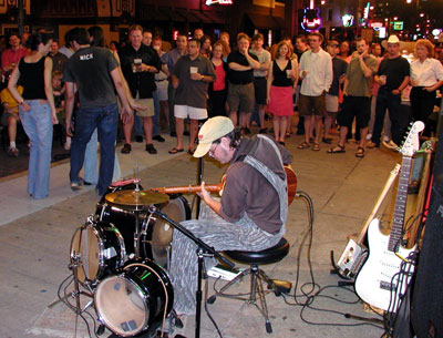 Richard Johnston on Beale Street